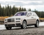 2019 Rolls-Royce Cullinan (Color: White Sands) Front Three-Quarter Wallpapers 150x120