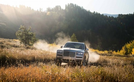 2019 Rolls-Royce Cullinan (Color: White Sands) Front Wallpapers 450x275 (59)