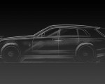 2019 Rolls-Royce Cullinan Design Sketch Wallpapers 150x120
