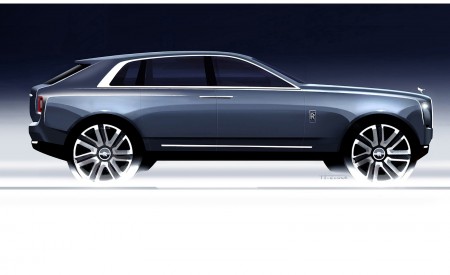 2019 Rolls-Royce Cullinan Design Sketch Wallpapers 450x275 (118)