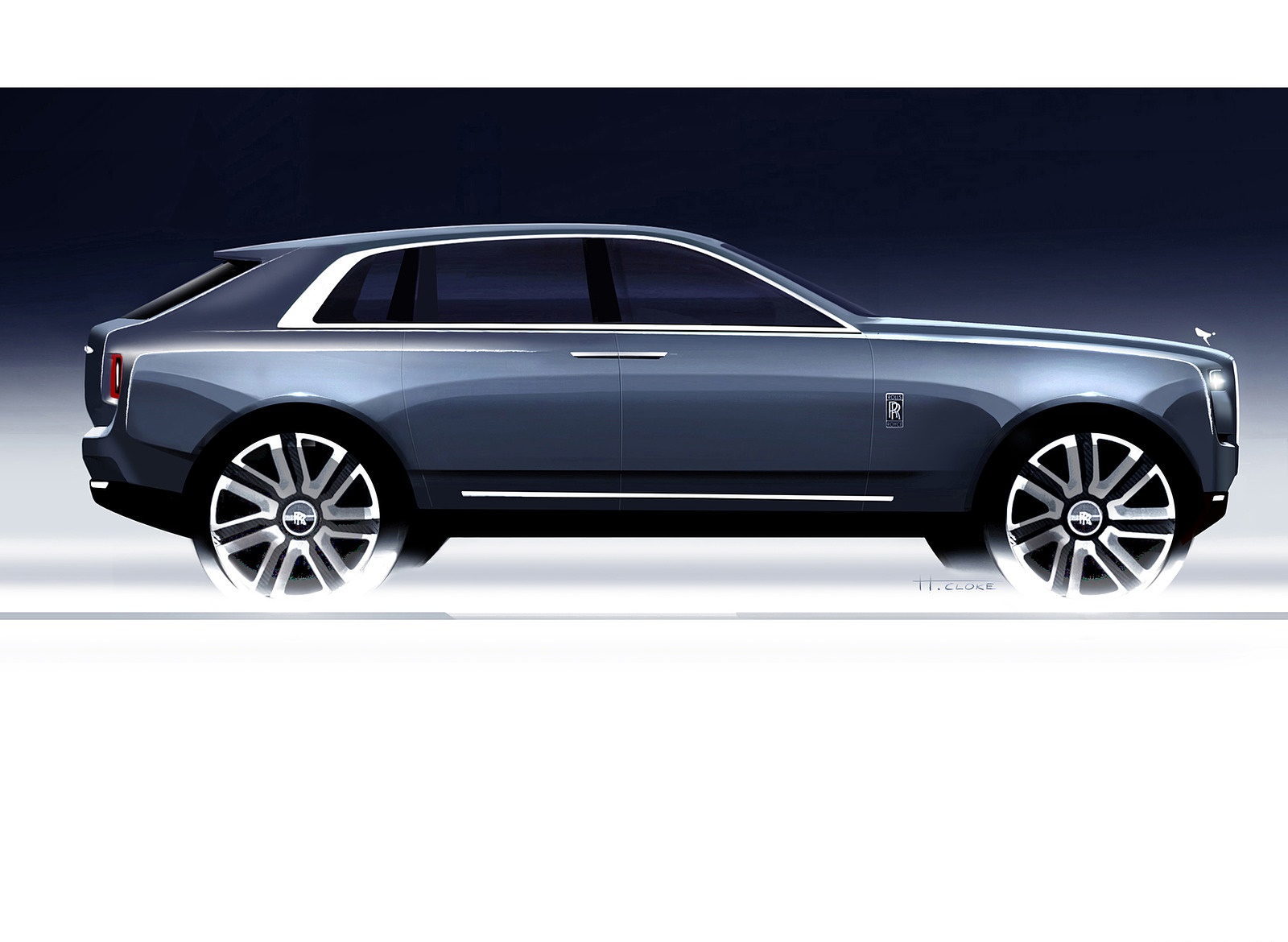 2019 Rolls-Royce Cullinan Design Sketch Wallpapers #118 of 122