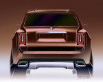 2019 Rolls-Royce Cullinan Design Sketch Wallpapers 150x120