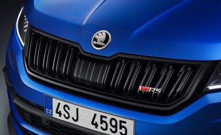 2019 Skoda Kodiaq RS Grill Wallpapers 450x275 (15)