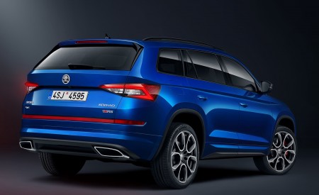 2019 Skoda Kodiaq RS Rear Three-Quarter Wallpapers 450x275 (10)