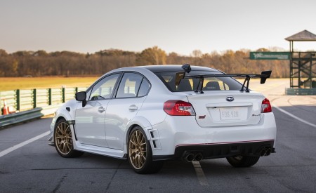 2019 Subaru WRX STI S209 Rear Three-Quarter Wallpapers 450x275 (23)