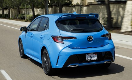 2019 Toyota Corolla Hatchback Rear Three-Quarter Wallpapers 450x275 (29)