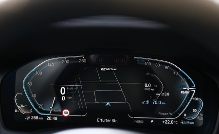 2020 BMW 330e Plug-in Hybrid Digital Instrument Cluster Wallpapers 450x275 (83)