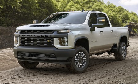 2020 Chevrolet Silverado 2500 HD Work Truck Front Three-Quarter Wallpapers 450x275 (14)