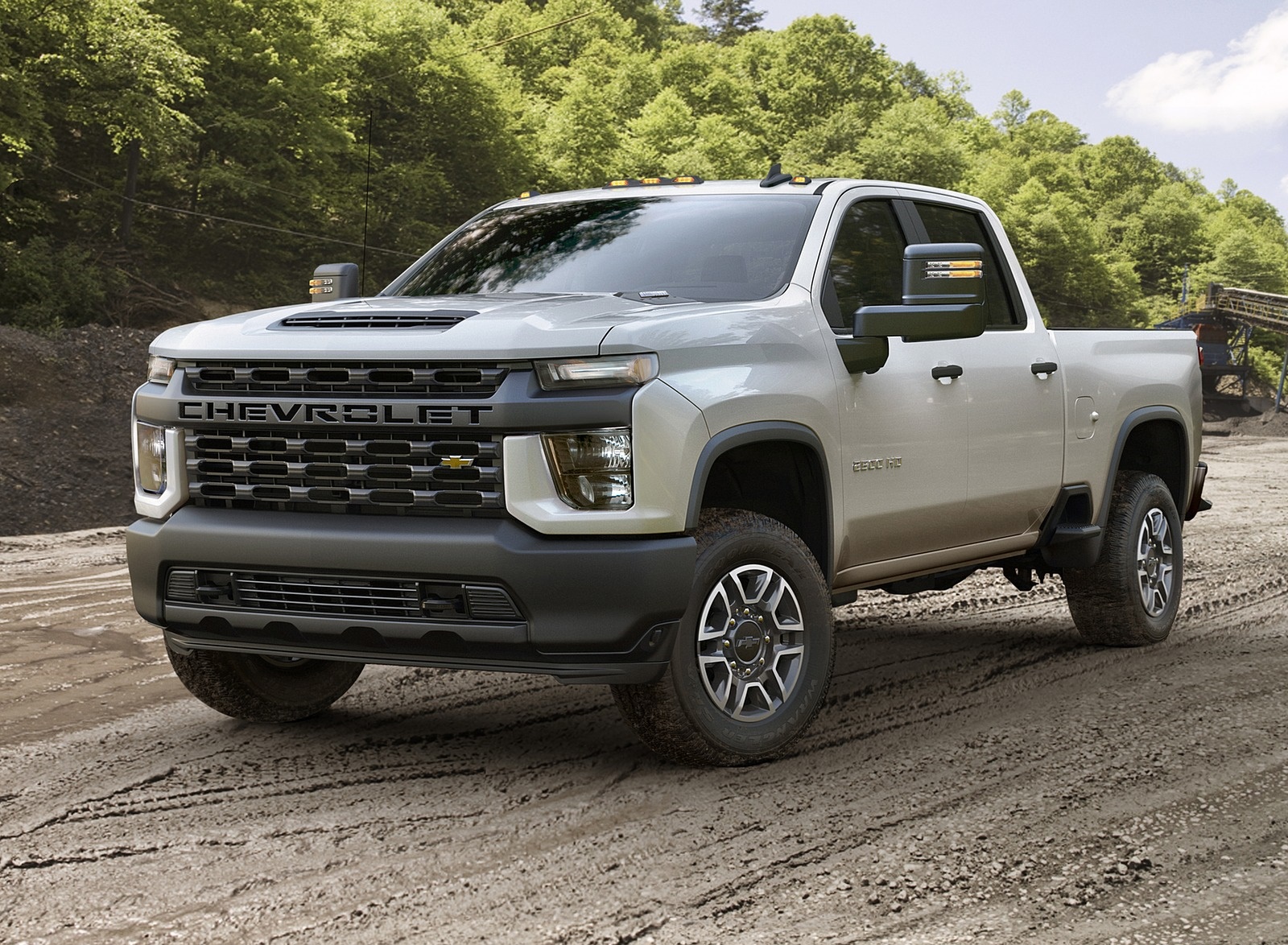 2020 Chevrolet Silverado 2500 HD Work Truck Front Three-Quarter Wallpapers (14)