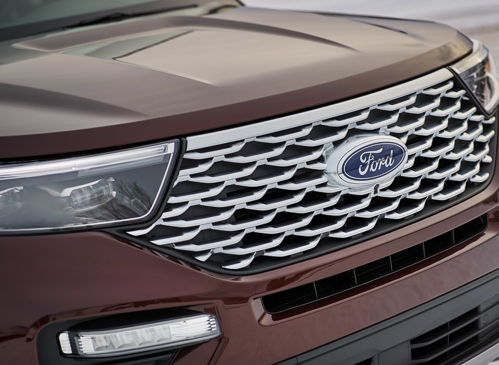 2020 Ford Explorer Grill Wallpapers (11)