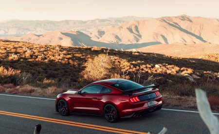 2020 Ford Mustang Shelby GT500 Rear Three-Quarter Wallpapers 450x275 (41)