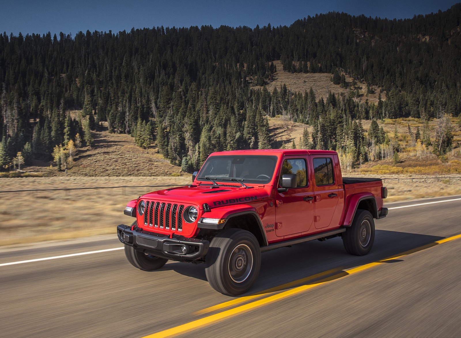 2020 Jeep Gladiator Rubicon Front Three-Quarter Wallpapers (10)