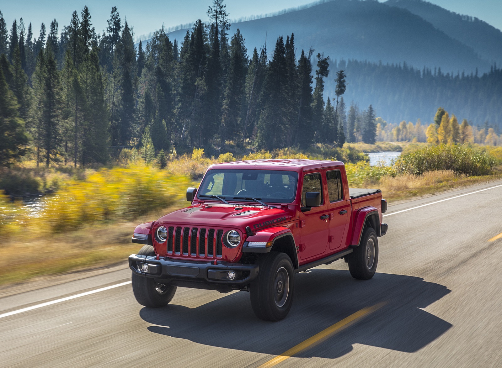 2020 Jeep Gladiator Rubicon Front Three-Quarter Wallpapers (6)