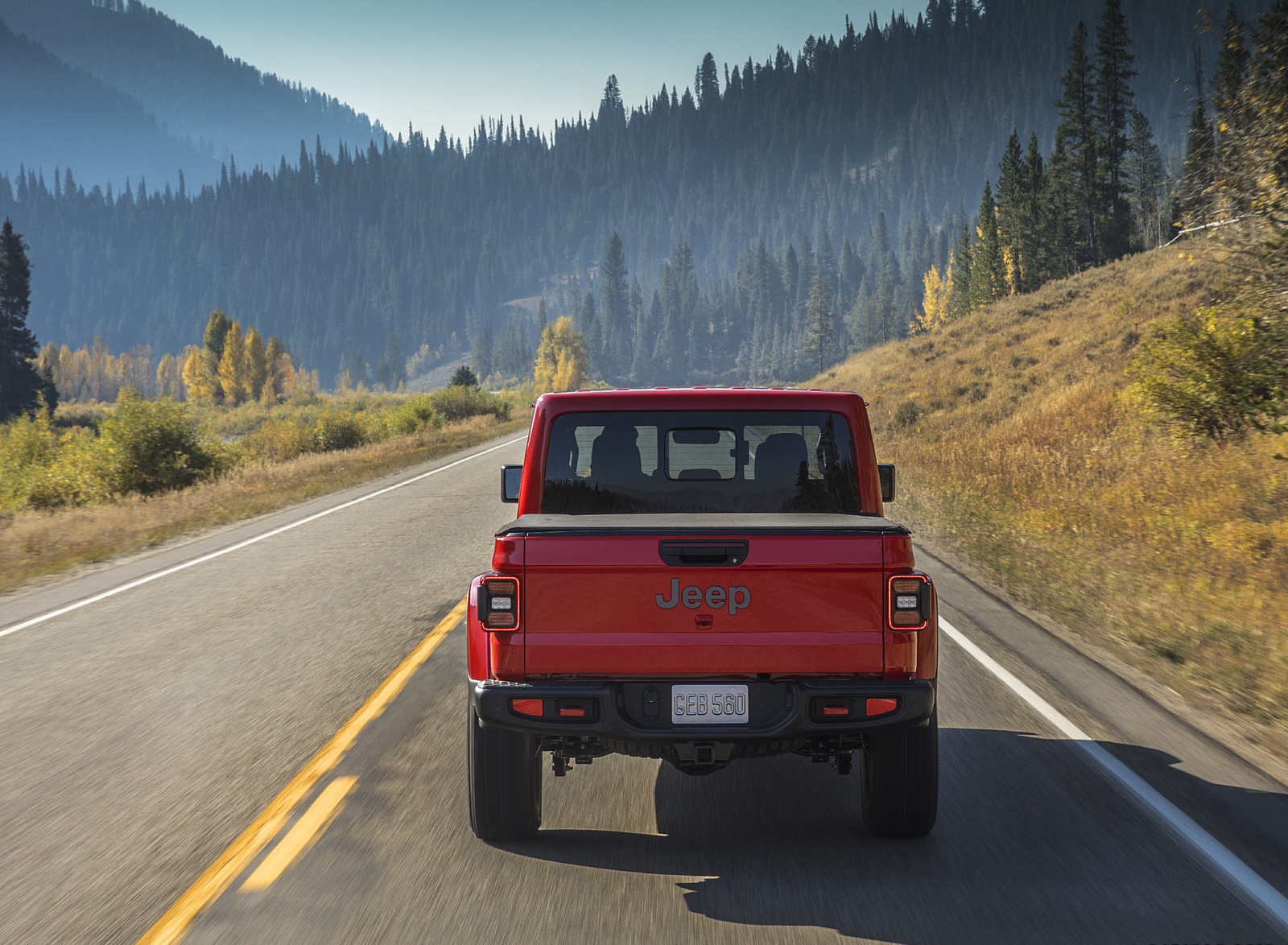 2020 Jeep Gladiator Rubicon Rear Wallpapers (9)