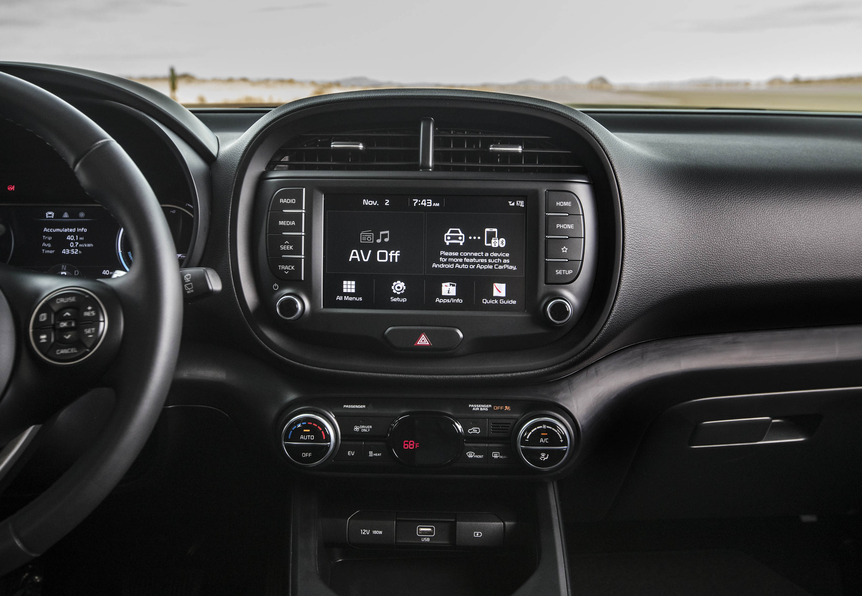 2020 Kia Soul EV Digital Instrument Cluster Wallpapers #36 of 37