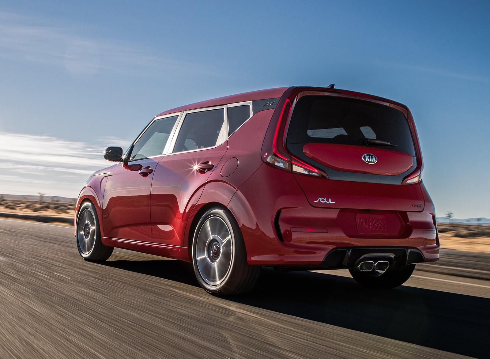 2020 Kia Soul GT-Line Rear Three-Quarter Wallpapers (6)
