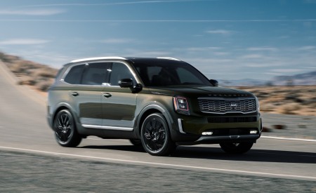 2020 Kia Telluride Front Three-Quarter Wallpapers 450x275 (2)