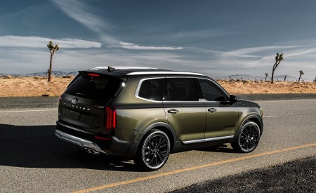 2020 Kia Telluride Rear Three-Quarter Wallpapers 450x275 (15)
