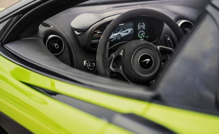 2020 McLaren 600LT Spider (Color: Lime Green) Interior Wallpapers 450x275 (75)
