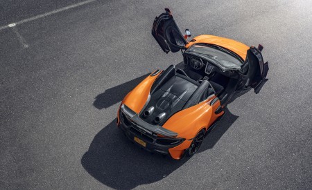 2020 McLaren 600LT Spider (Color: Myan Orange) Top Wallpapers 450x275 (47)