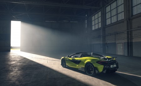 2020 McLaren 600LT Spider Rear Three-Quarter Wallpapers 450x275 (89)