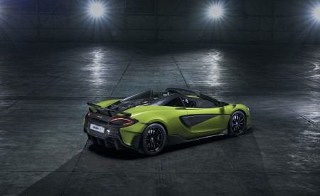 2020 McLaren 600LT Spider Rear Three-Quarter Wallpapers 450x275 (85)