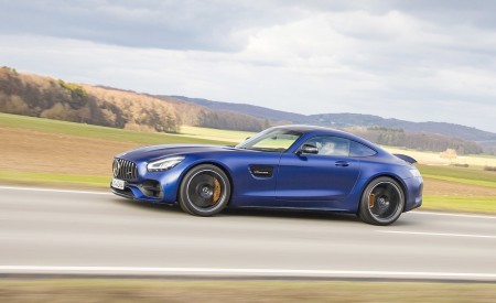 2020 Mercedes-AMG C Coupe (Color: Designo Brilliant Blue Magno) Side Wallpapers 450x275 (34)