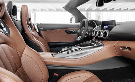 2020 Mercedes-AMG GT C Roadster (Color: Brilliant Blue) Interior Seats Wallpapers 450x275 (135)