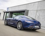 2020 Mercedes-AMG GT Coupe (Color: Brilliant Blue Metallic) Rear Three-Quarter Wallpapers 150x120