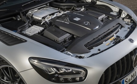 2020 Mercedes-AMG GT R Pro (Color: Designo Iridium Silver magno) Engine Wallpapers 450x275 (9)