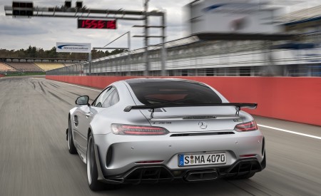 2020 Mercedes-AMG GT R Pro (Color: Designo Iridium Silver magno) Rear Wallpapers 450x275 (5)