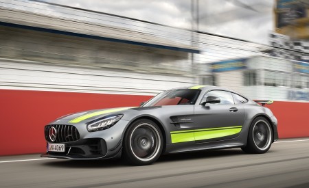 2020 Mercedes-AMG GT R Pro (Color: Designo Selenite Gray Magno) Front Three-Quarter Wallpapers 450x275 (17)