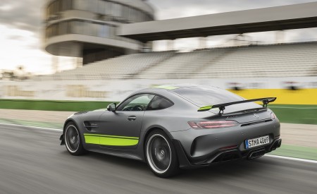 2020 Mercedes-AMG GT R Pro (Color: Designo Selenite Gray Magno) Rear Three-Quarter Wallpapers 450x275 (19)