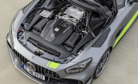 2020 Mercedes-AMG GT R Pro (Color: Selenite Grey Magno) Engine Wallpapers 450x275 (42)