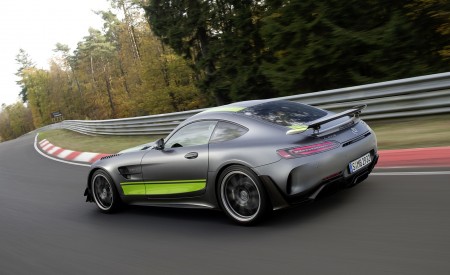2020 Mercedes-AMG GT R Pro (Color: Selenite Grey Magno) Rear Three-Quarter Wallpapers 450x275 (34)