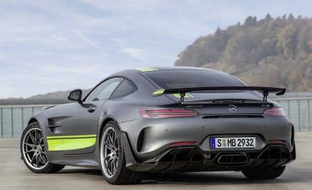 2020 Mercedes-AMG GT R Pro (Color: Selenite Grey Magno) Rear Three-Quarter Wallpapers 450x275 (27)