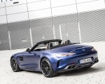 2020 Mercedes-AMG GT Roadster (Color: Brilliant Blue Magno) Rear Three-Quarter Wallpapers 150x120