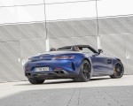 2020 Mercedes-AMG GT Roadster (Color: Brilliant Blue Magno) Rear Three-Quarter Wallpapers 150x120
