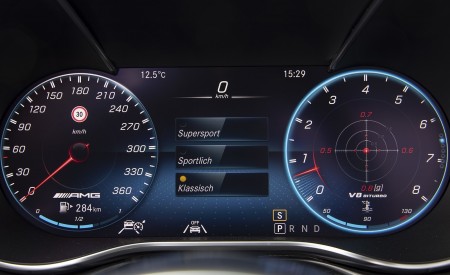 2020 Mercedes-AMG GT S Roadster Digital Instrument Cluster Wallpapers 450x275 (60)