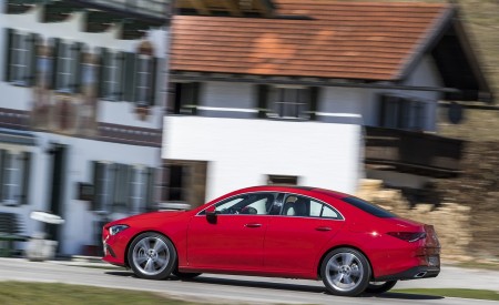 2020 Mercedes-Benz CLA 200 Coupe (Color: Jupiter Red) Side Wallpapers 450x275 (20)