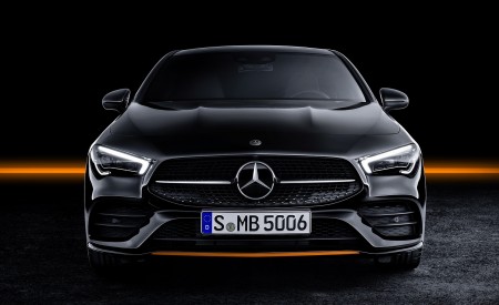 2020 Mercedes-Benz CLA 250 Coupe Edition Orange Art AMG Line (Color: Cosmos Black) Front Wallpapers 450x275 (110)