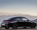 2020 Mercedes-Benz CLA 250 Coupe Edition Orange Art AMG Line (Color: Cosmos Black) Rear Three-Quarter Wallpapers 150x120