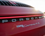 2020 Porsche 911 Carrera 4S Cabriolet (Color: India Red) Detail Wallpapers 150x120