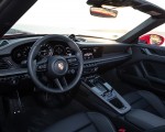 2020 Porsche 911 Carrera 4S Cabriolet (Color: India Red) Interior Wallpapers 150x120