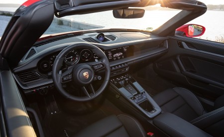 2020 Porsche 911 Carrera 4S Cabriolet (Color: India Red) Interior Wallpapers 450x275 (76)