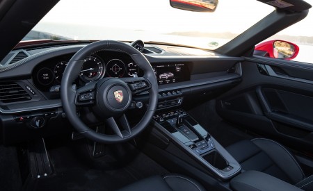 2020 Porsche 911 Carrera 4S Cabriolet (Color: India Red) Interior Wallpapers 450x275 (77)