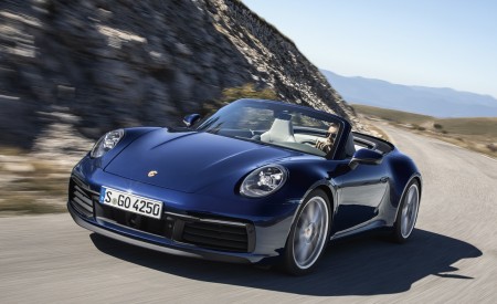 2020 Porsche 911 Carrera 4S Cabriolet Front Wallpapers 450x275 (182)
