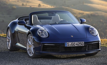2020 Porsche 911 Carrera 4S Cabriolet Front Wallpapers 450x275 (188)