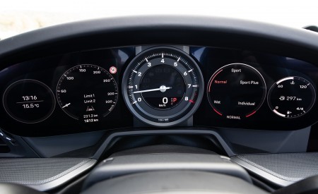 2020 Porsche 911 Carrera S Cabriolet (Color: Lizard Green) Digital Instrument Cluster Wallpapers 450x275 (43)