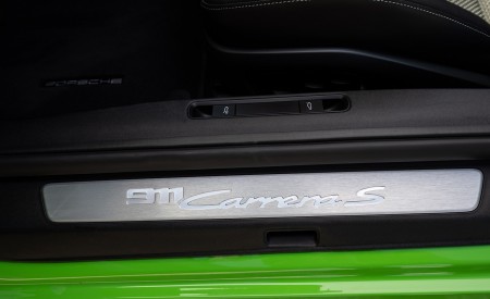 2020 Porsche 911 Carrera S Cabriolet (Color: Lizard Green) Door Sill Wallpapers 450x275 (42)